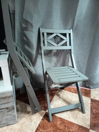 Sillas Plegables Madera Ikea Grises