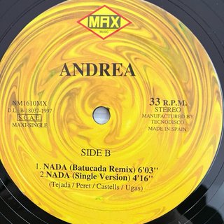 Vinilo Nada Andrea