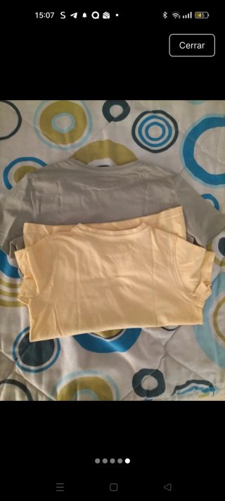 Lote 2 Camisetas Manga Corta Niño