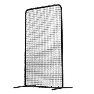 Pantalla de béisbol para jaula de bateo, pantalla de seguridad de béisbol y softbol de 7x4 pies, pantalla de bateo portátil con bolsa de transporte y estacas para el suelo, red de lanzamiento de a...