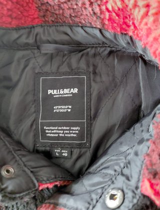 Casaco xadrez Pull&Bear