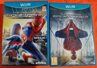 juegos de The Amazing Spider-Man 1 y 2 para wii u