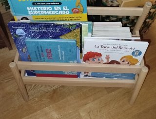 Estantería Infantil FLISAT Libros Madera