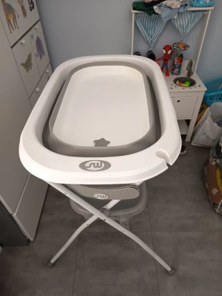 Bañera cambiador plegable bebé