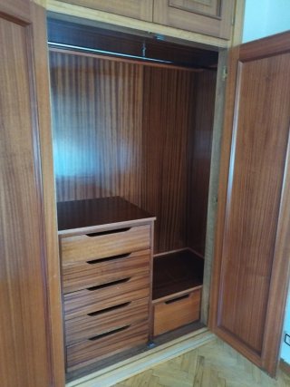Armario empotrado vintage madera Calidad.