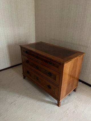 Cómoda antigua madera marquetería