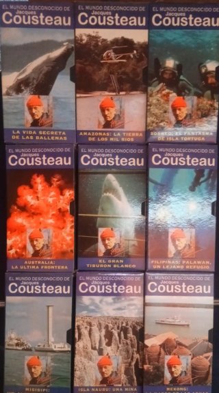 Colección VHS Cousteau: El Mundo del Silencio