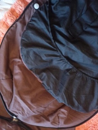 Saco para silla de paseo marrón