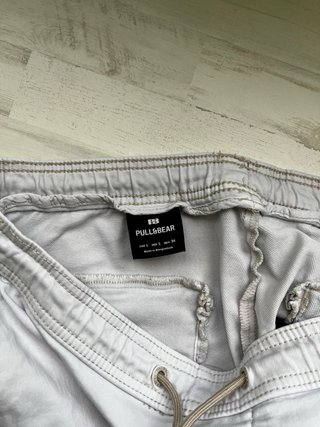 Pantalones cortos cargo P&B beige
