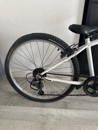 Bicicleta Rockrider Blanca