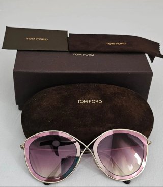 Gafas Tom Ford Originales Rosa y Dorado