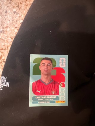 Cromo Cristiano Ronaldo mundial
