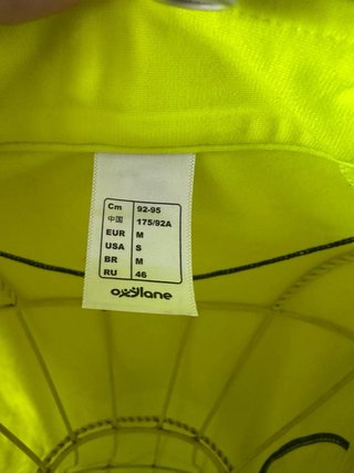 Camiseta deportiva Kalenji amarilla