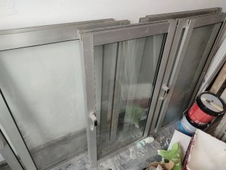 Lote 5 Ventanas Aluminio con marco