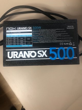 Fuente Alimentación Nox Urano SX 500W