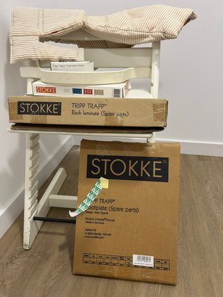 Trona Stokke Tripp Trapp Blanca