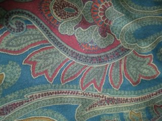 Due cravatte in seta fantasia paisley