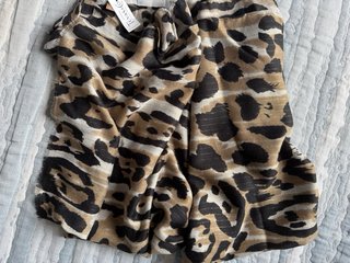 Pañuelo animal print 90x180cm
