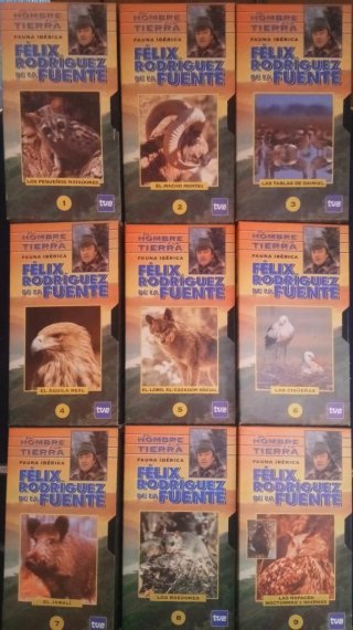 Colección VHS Félix Rodríguez de la Fuente