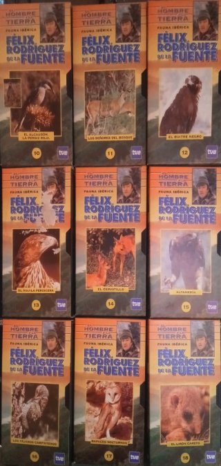 Colección VHS Félix Rodríguez de la Fuente