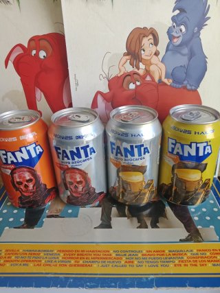 Colección 4 Latas Fanta Xbox 25