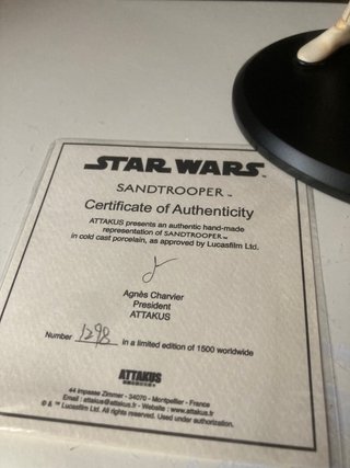 Figura Star Wars Sandtrooper Attakus