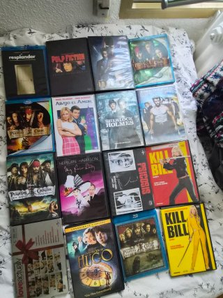 Lote Películas Blu-ray y DVD Variadas