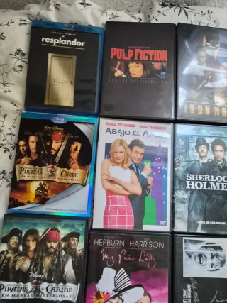 Lote Películas Blu-ray y DVD Variadas