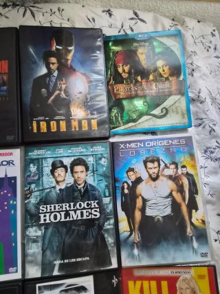 Lote Películas Blu-ray y DVD Variadas