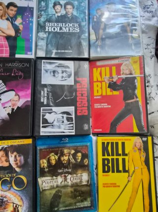 Lote Películas Blu-ray y DVD Variadas
