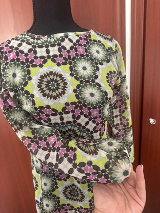 Blusa S estampada