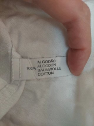 Camisa Gant Algodón Blanca Talla XL