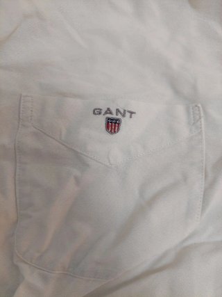 Camisa Gant Algodón Blanca Talla XL