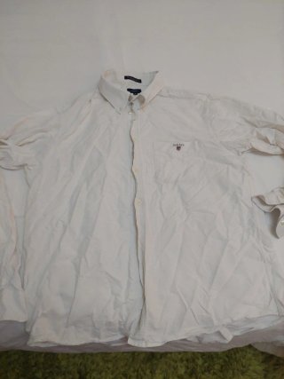Camisa Gant Algodón Blanca Talla XL
