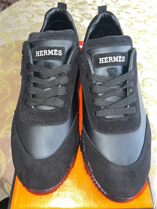 Hermès Paris Zapatillas Deportivas Negras