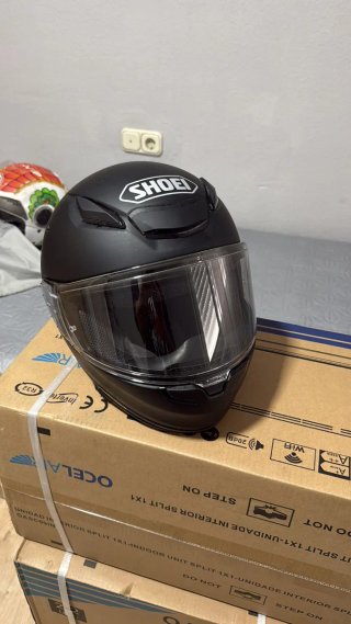 Casco Shoei NXR2 Negro Mate Visera Transitions...