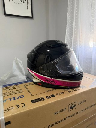 Casco Shoei NXR2 Negro Mate Visera Transitions...