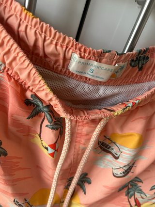 Bañador Primark Talla S Estampado Tropical