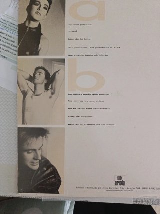 Vinilo Mecano - Entre el cielo y el suelo