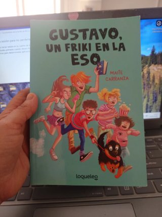 Gustavo un friki en la eso