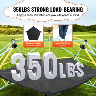 Hamaca para Escalera en Forma de Cúpula, Accesorio para Cúpula de Escalada, Hamaca para Cúpula de Escalada Adecuada para Escaladas de 10 pies, Capacidad de Carga de 350 Libras, Hamaca de Gimnasio ...
