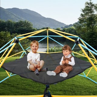 Hamaca para Escalera en Forma de Cúpula, Accesorio para Cúpula de Escalada, Hamaca para Cúpula de Escalada Adecuada para Escaladas de 10 pies, Capacidad de Carga de 350 Libras, Hamaca de Gimnasio ...