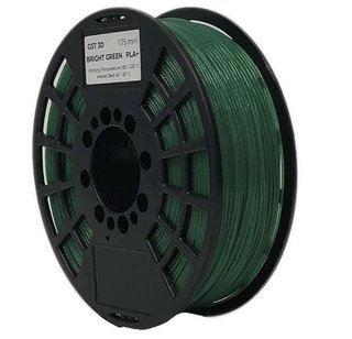 Filamento PLA Glitter Brillo Verde 3D 1.75mm 1Kgr