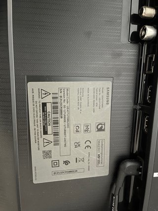Samsung 43” 4K Smart TV TU7095