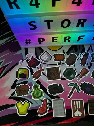 Colección 60 Pegatinas Minecraft