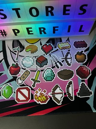 Colección 60 Pegatinas Minecraft