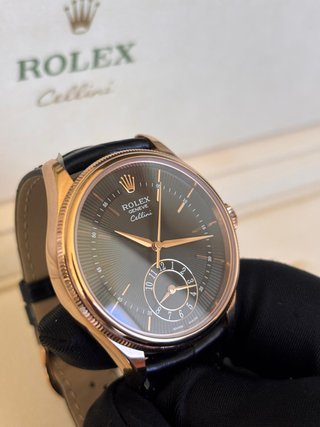 Rolex Cellini Dual Time 39mm 18Kt Oro 2019