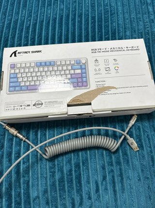 Attack Shark X85 Teclado Mecánico RGB Tri-Mode