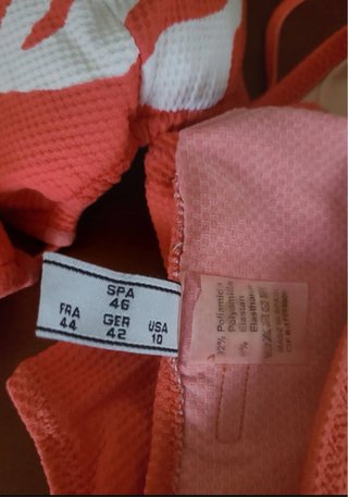 Conjunto Bikini y Pareo Corto 3 Piezas Red Point