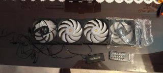 Ventiladores Mars Gaming ARGB 120mm (Kit 4)